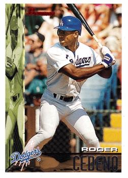 #104 Roger Cedeno - Los Angeles Dodgers - 1995 Bowman Baseball