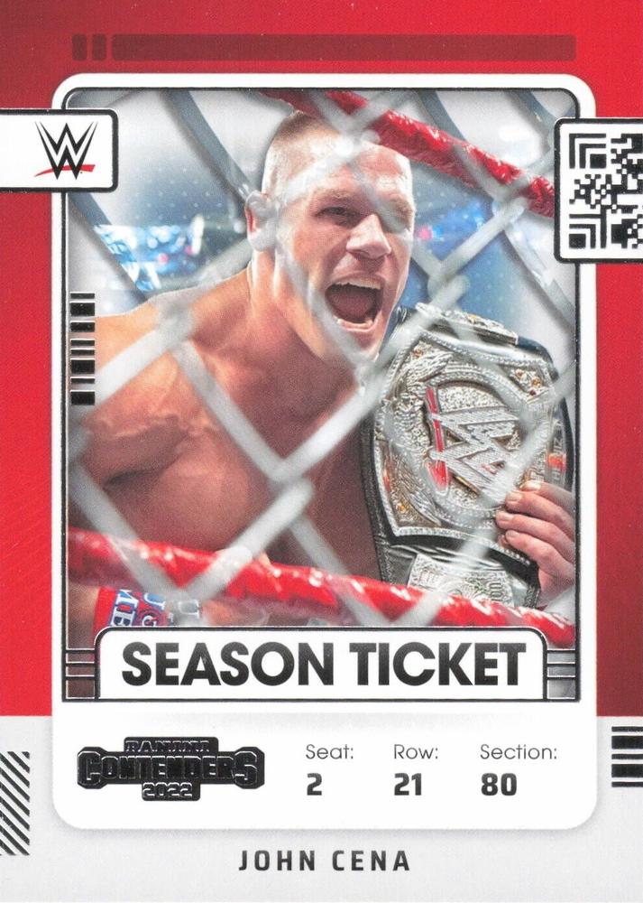 #104 John Cena - 2022 Panini Chronicles WWE Wrestling