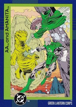 #104 Aa and Amanita - 1993 SkyBox DC Cosmic Teams