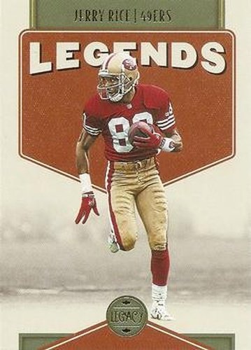 #104 Jerry Rice - San Francisco 49ers - 2022 Panini Legacy Football