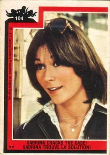 #104 Sabrina Cracks the Case! - 1977 O-Pee-Chee Charlie's Angels