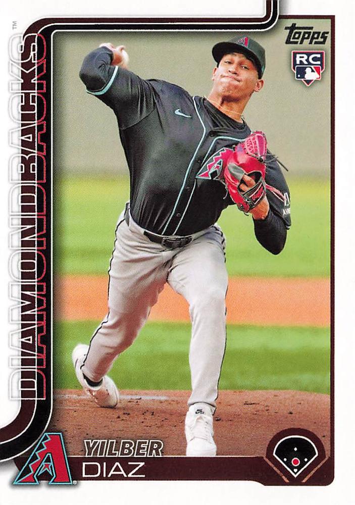 #104 Yilber Diaz - Arizona Diamondbacks - 2025 Topps Baseball