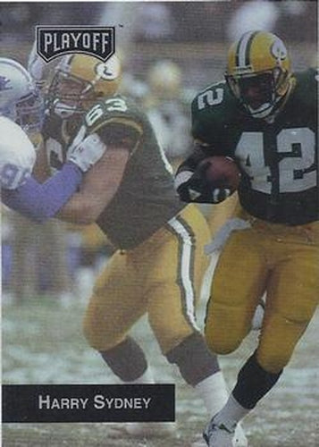 #104 Harry Sydney - Green Bay Packers - 1993 Playoff Football