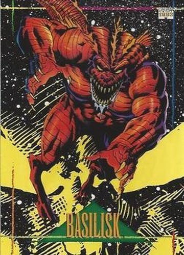 #104 Basilisk - 1993 SkyBox Marvel Universe
