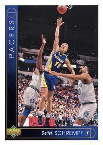 #104 Detlefrempf - Indiana Pacers - 1993-94 Upper Deck Basketball