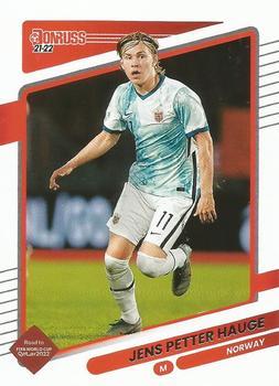 #104 Jens Petter Hauge - Norway - 2021-22 Donruss Road to FIFA World Cup Qatar 2022 Soccer