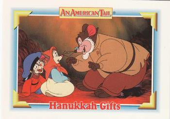#104 Hanukkah Gifts - 1991 Impel An American Tail: Fievel Goes West