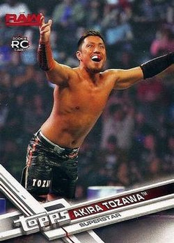 #104b Akira Tozawa - 2017 Topps WWE Then Now Forever Wrestling