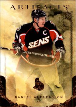 #77 Daniel Alfredsson - Ottawa Senators - 2010-11 Upper Deck Artifacts Hockey