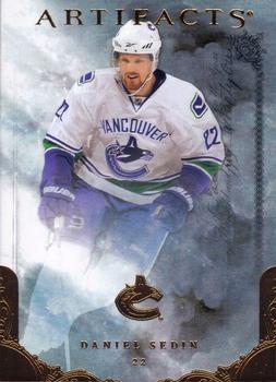 #89 Daniel Sedin - Vancouver Canucks - 2010-11 Upper Deck Artifacts Hockey