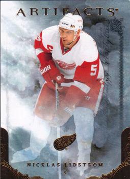 #95 Nicklas Lidstrom - Detroit Red Wings - 2010-11 Upper Deck Artifacts Hockey