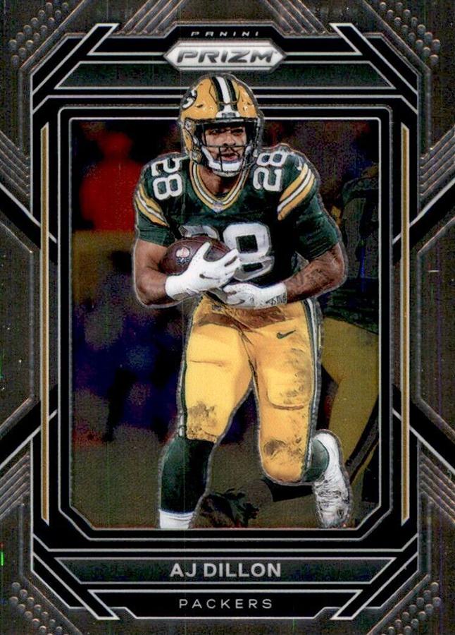 #105 AJ Dillon - Green Bay Packers - 2022 Panini Prizm Football