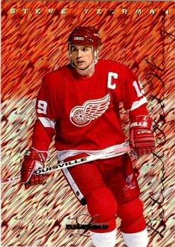 #105 Steve Yzerman - Detroit Red Wings - 1995-96 Leaf Limited Hockey