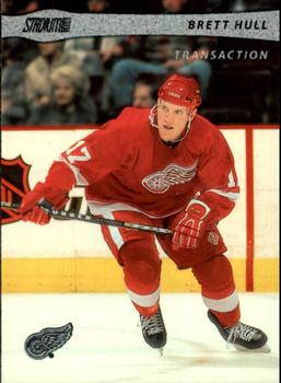 #105 Brett Hull - Detroit Red Wings - 2001-02 Stadium Club Hockey