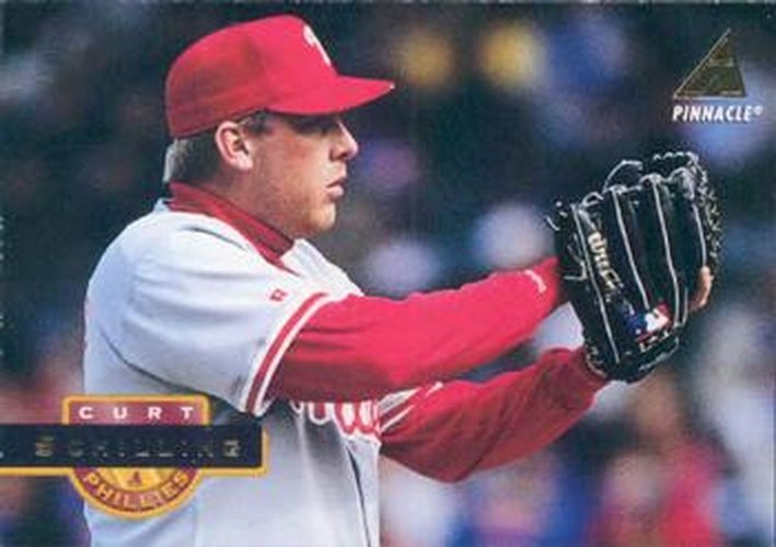 #105 Curt Schilling - Philadelphia Phillies - 1994 Pinnacle Baseball
