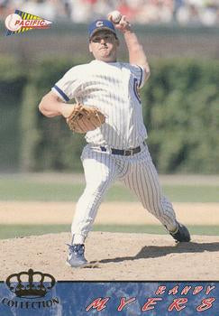 #105 Randy Myers - Chicago Cubs - 1994 Pacific Baseball