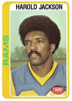#105 Harold Jackson - Los Angeles Rams - 1978 Topps Football