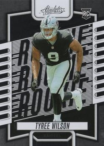 #105 Tyree Wilson - Las Vegas Raiders - 2023 Panini Absolute Football