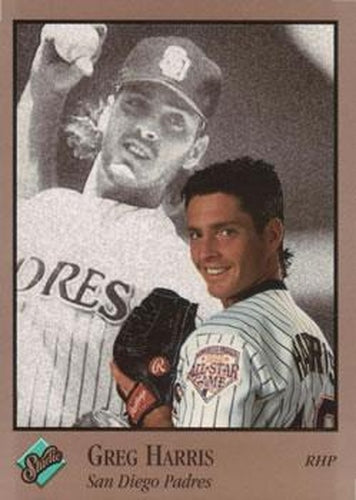 #105 Greg Harris - San Diego Padres - 1992 Studio Baseball