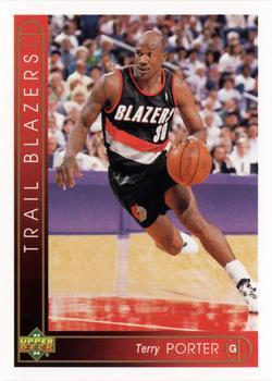 #105 Terry Porter - Portland Trail Blazers - 1993-94 Upper Deck Basketball