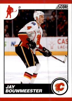 #105 Jay Bouwmeester - Calgary Flames - 2010-11 Score Hockey