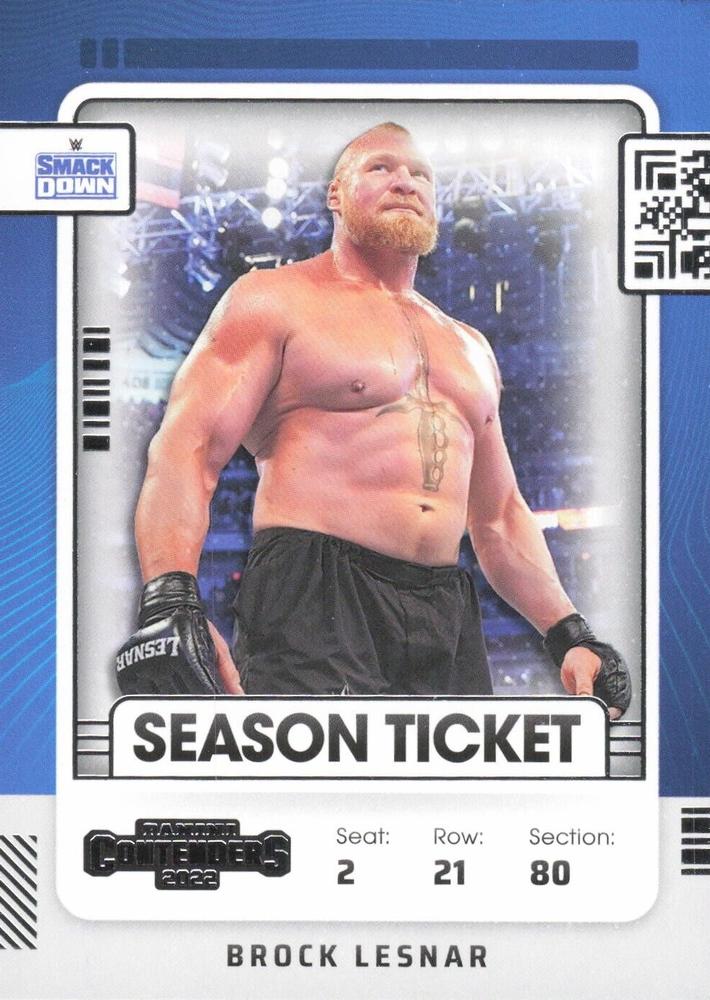 #105 Brock Lesnar - 2022 Panini Chronicles WWE Wrestling
