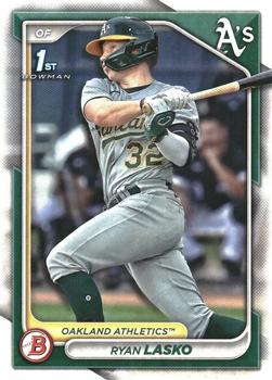 #BP-105 Ryan Lasko - Oakland Athletics - 2024 Bowman - Prospects Baseball