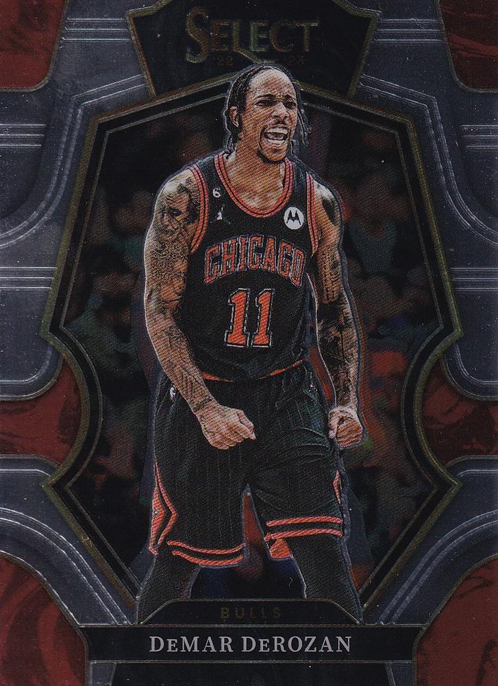 #105 DeMar DeRozan - Chicago Bulls - 2022-23 Panini Select Basketball