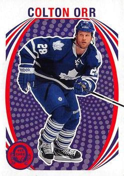 #105 Colton Orr - Toronto Maple Leafs - 2013-14 O-Pee-Chee - Retro Hockey