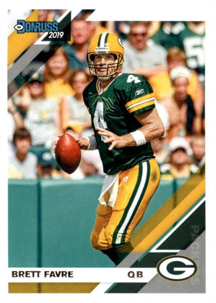#105 Brett Favre - Green Bay Packers - 2019 Donruss Football