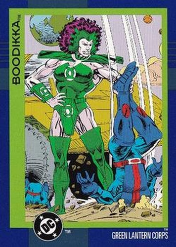 #105 Boodikka - 1993 SkyBox DC Cosmic Teams