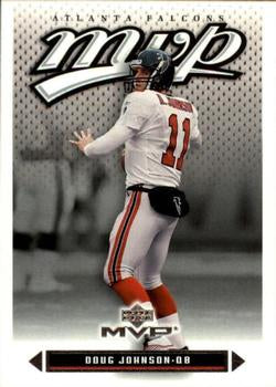 #105 Doug Johnson - Atlanta Falcons - 2003 Upper Deck MVP Football