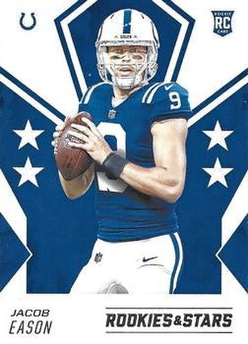 #105 Jacob Eason - Indianapolis Colts - 2020 Panini Rookies & Stars Football