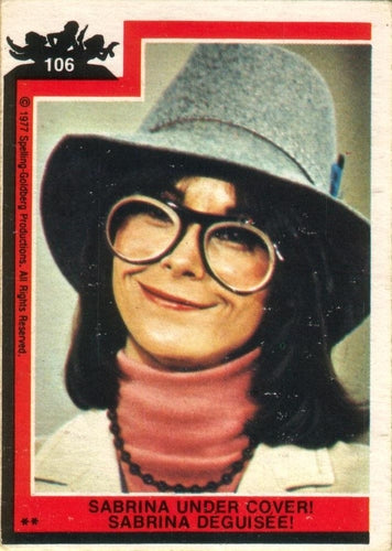 #106 Sabrina Under Cover! - 1977 O-Pee-Chee Charlie's Angels