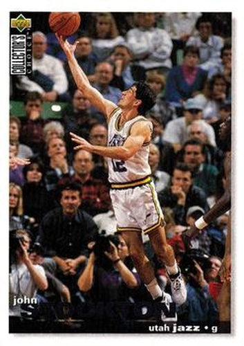 #106 John Stockton - Utah Jazz - 1995-96 Collector's Choice Basketball