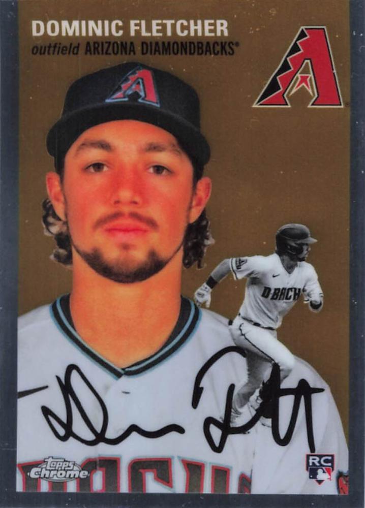 #106 Dominic Fletcher - Arizona Diamondbacks - 2023 Topps Chrome Platinum Anniversary Baseball