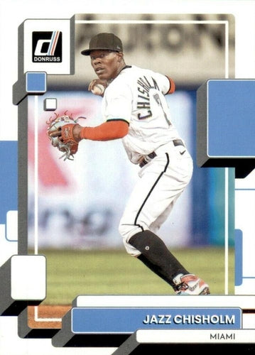 #106 Jazz Chisholm - Miami Marlins - 2022 Donruss Baseball