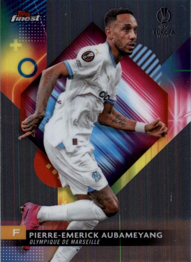 #106 Pierre-Emerick Aubameyang - Olympique de Marseille - 2023-24 Finest UEFA Club Competitions Soccer