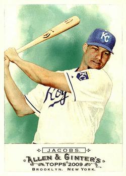 #106 Mike Jacobs - Kansas City Royals - 2009 Topps Allen & Ginter Baseball