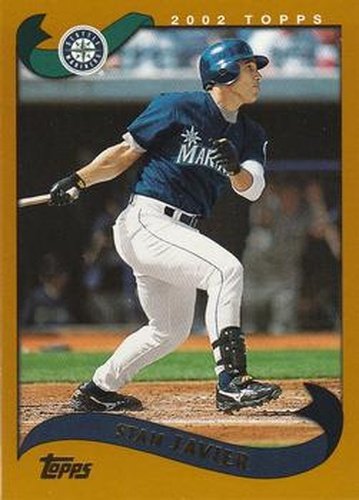 #106 Stan Javier - Seattle Mariners - 2002 Topps Baseball