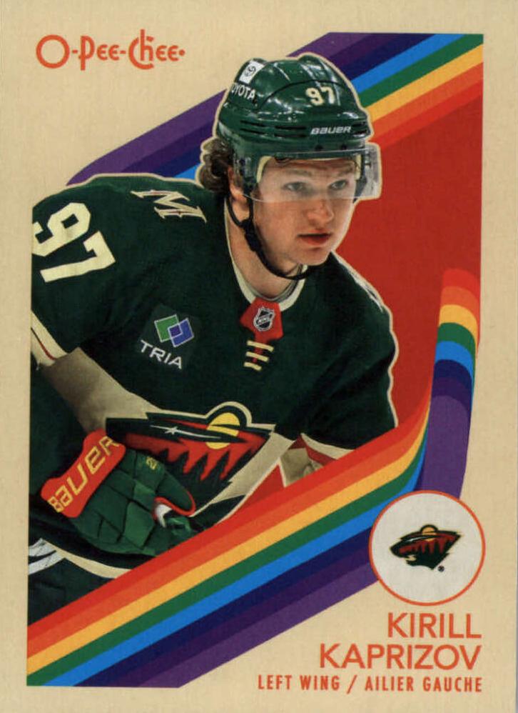 #106 Kirill Kaprizov - Minnesota Wild - 2023-24 O-Pee-Chee - Retro Hockey