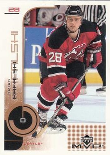 #106 Brian Rafalski - New Jersey Devils - 2002-03 Upper Deck MVP Hockey