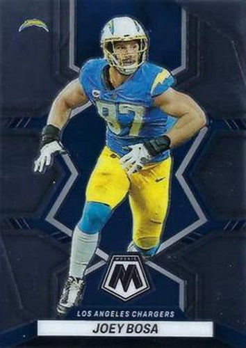 #106 Joey Bosa - Los Angeles Chargers - 2022 Panini Mosaic Football