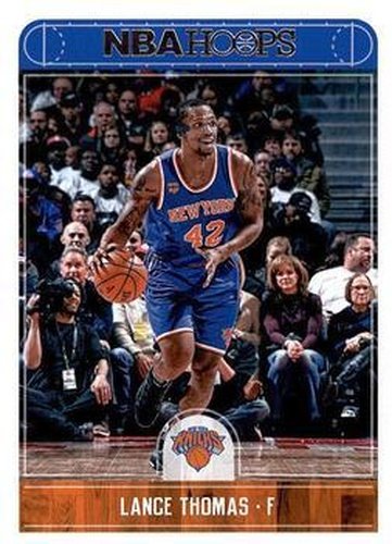 #106 Lance Thomas - New York Knicks - 2017-18 Hoops Basketball