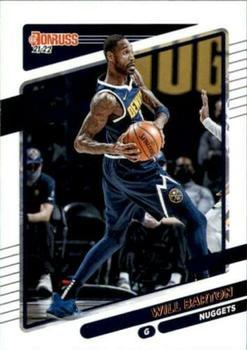 #106 Will Barton - Denver Nuggets - 2021-22 Donruss Basketball