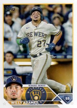 #106 Willy Adames - Milwaukee Brewers - 2023 Topps Baseball