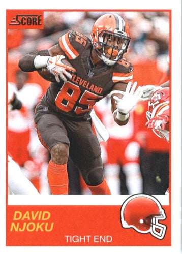 #106 David Njoku - Cleveland Browns - 2019 Score Football