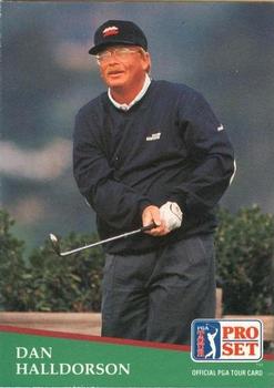 #106 Dan Halldorson - 1991 Pro Set PGA Tour Golf