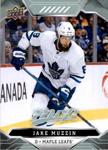 #106 Jake Muzzin - Toronto Maple Leafs - 2019-20 Upper Deck MVP Hockey