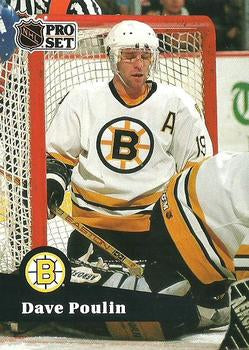 #12 - Dave Poulin - Boston Bruins - 1991-92 Pro Set French Hockey